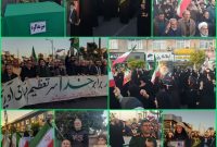 خیابان‌های نوشهر میزبان دسته‌روی عزاداران در اربعین قائد راحل