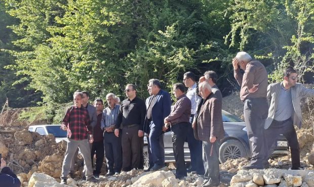 بازدیدفرماندار میاندورود از بازارخیل