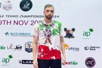 اردوی پنجم پاراتنیس روی میز مردان با حضور تنها مازندرانی آغاز می‌شود