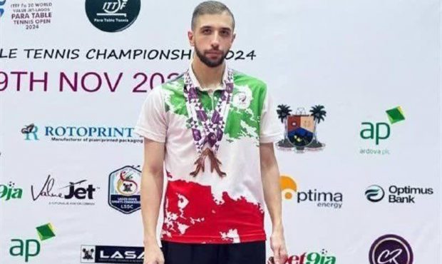 اردوی پنجم پاراتنیس روی میز مردان با حضور تنها مازندرانی آغاز می‌شود