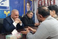 سرپرست فرمانداری ساری پای صحبت مردم نشست