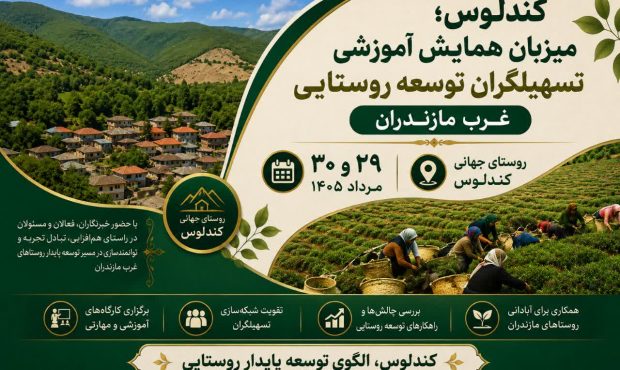 همایش تسهیلگران توسعه روستایی غرب مازندران در کندلوس آغاز شد همایش تسهیلگران توسعه روستایی غرب مازندران در کندلوس آغاز شد