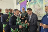 تجدید میثاق مسئولان نکا با آرمان‌های شهدا در جوار مزار شهدای میانگله