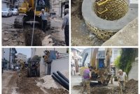 قائم‌شهر در مسیر توسعه شبکه فاضلاب