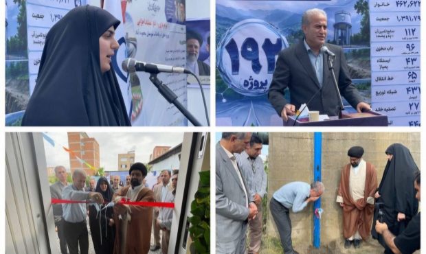 شکوه خدمت در واپسین روز هفته دولت؛ افتتاح و آغاز عملیات اجرایی ۹ پروژه آبرسانی در محمودآباد