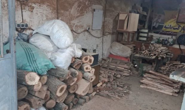 محموله چوب‌آلات جنگلی غیرمجاز در بندپی شرقی بابل کشف و توقیف شد