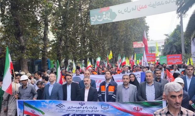 راه و شهرسازی مازندران در مراسم «جانفدا» حضور یافت