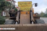 بیل زنجیری متخلف در جنگل‌های شیخ‌موسی بابل توقیف شد