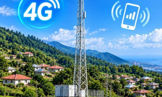 سایت جدید تلفن همراه در روستای مسکوپا ساری راه‌اندازی شد